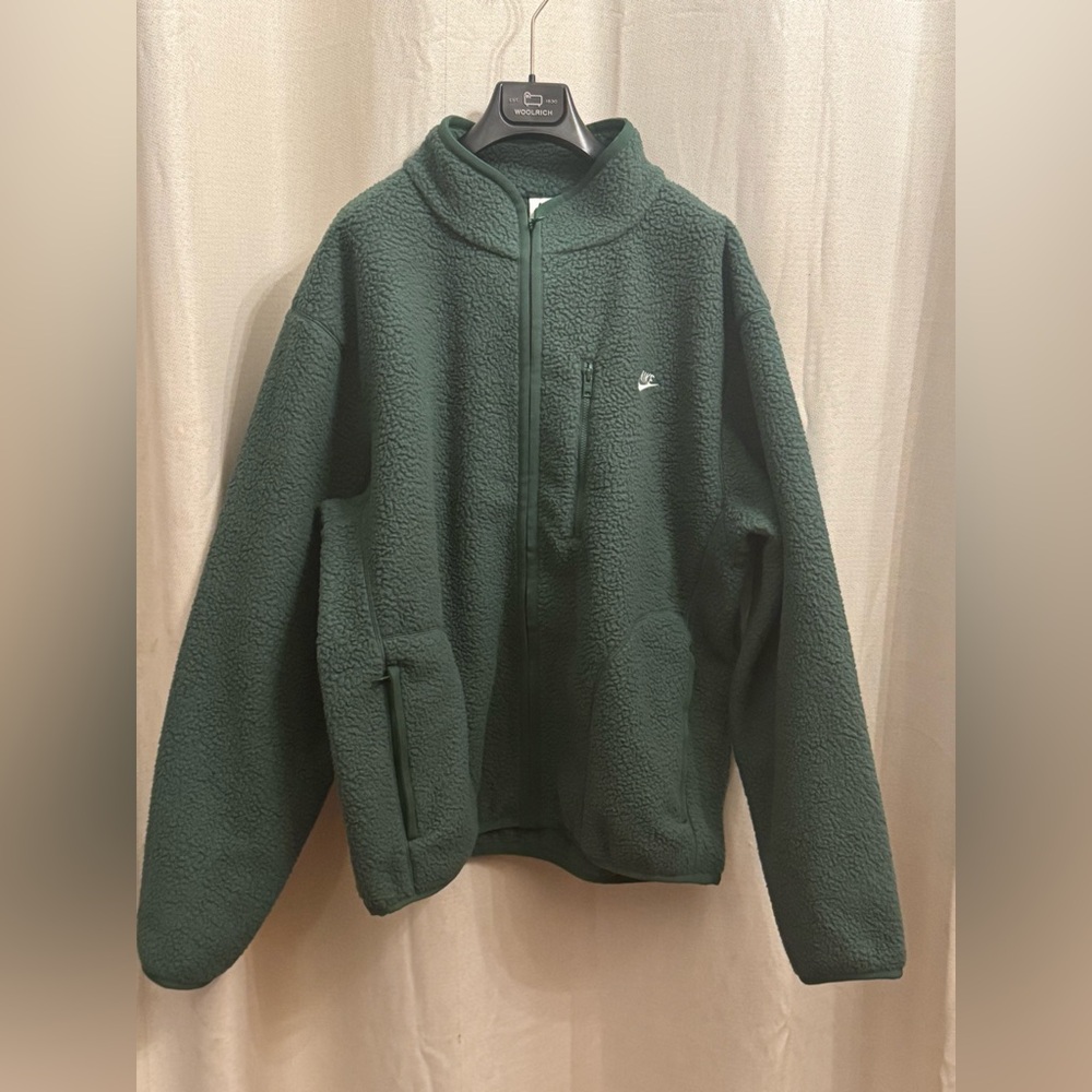 Nike Sportswear Club Fleece Jacket Fir/White m sz L